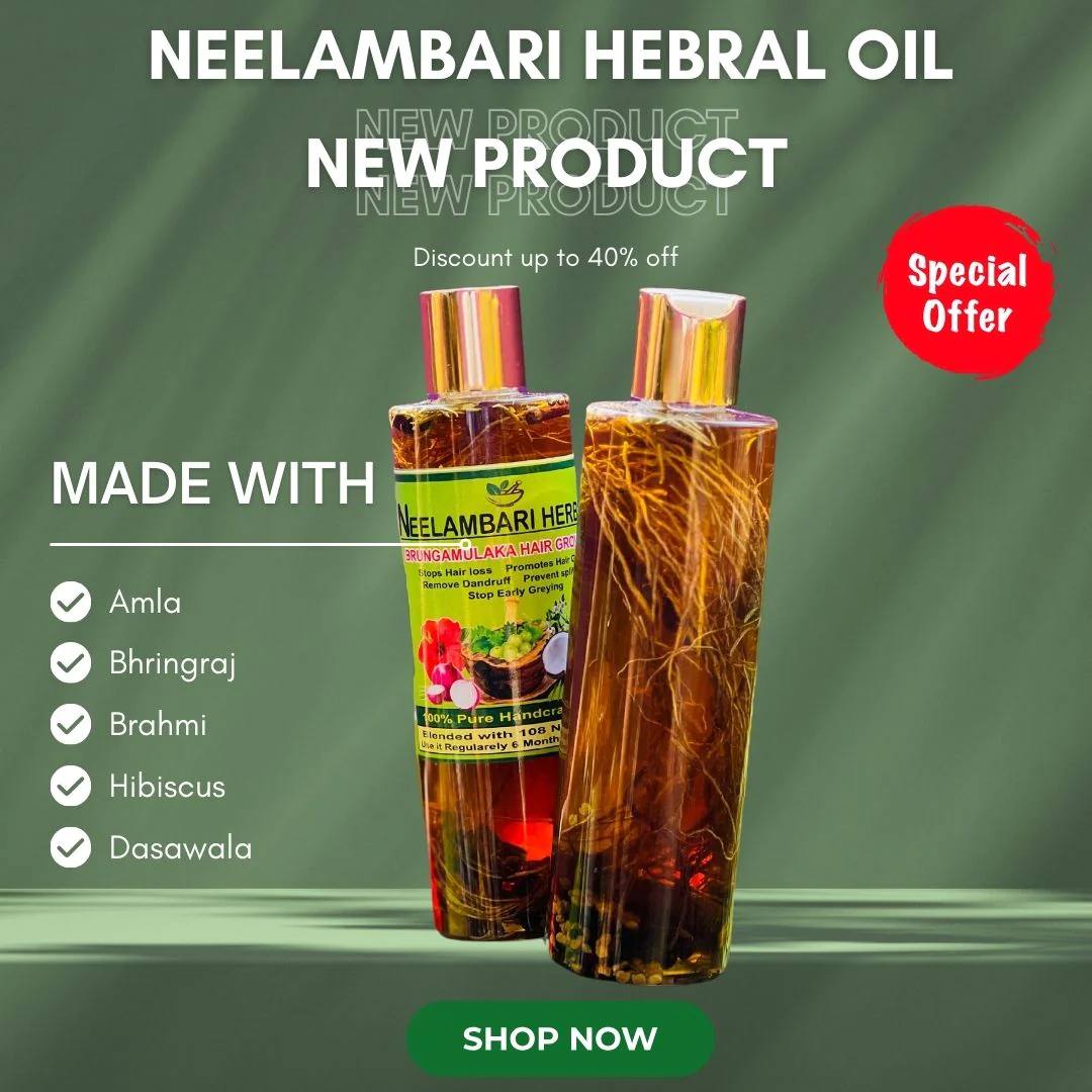 Adivasi Neelambari Herbal Hair Oil 125ML (Buy 1 Get 1 Free)