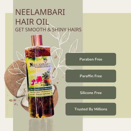 Adivasi Neelambari Herbal Hair Oil 125ML (Buy 1 Get 1 Free)